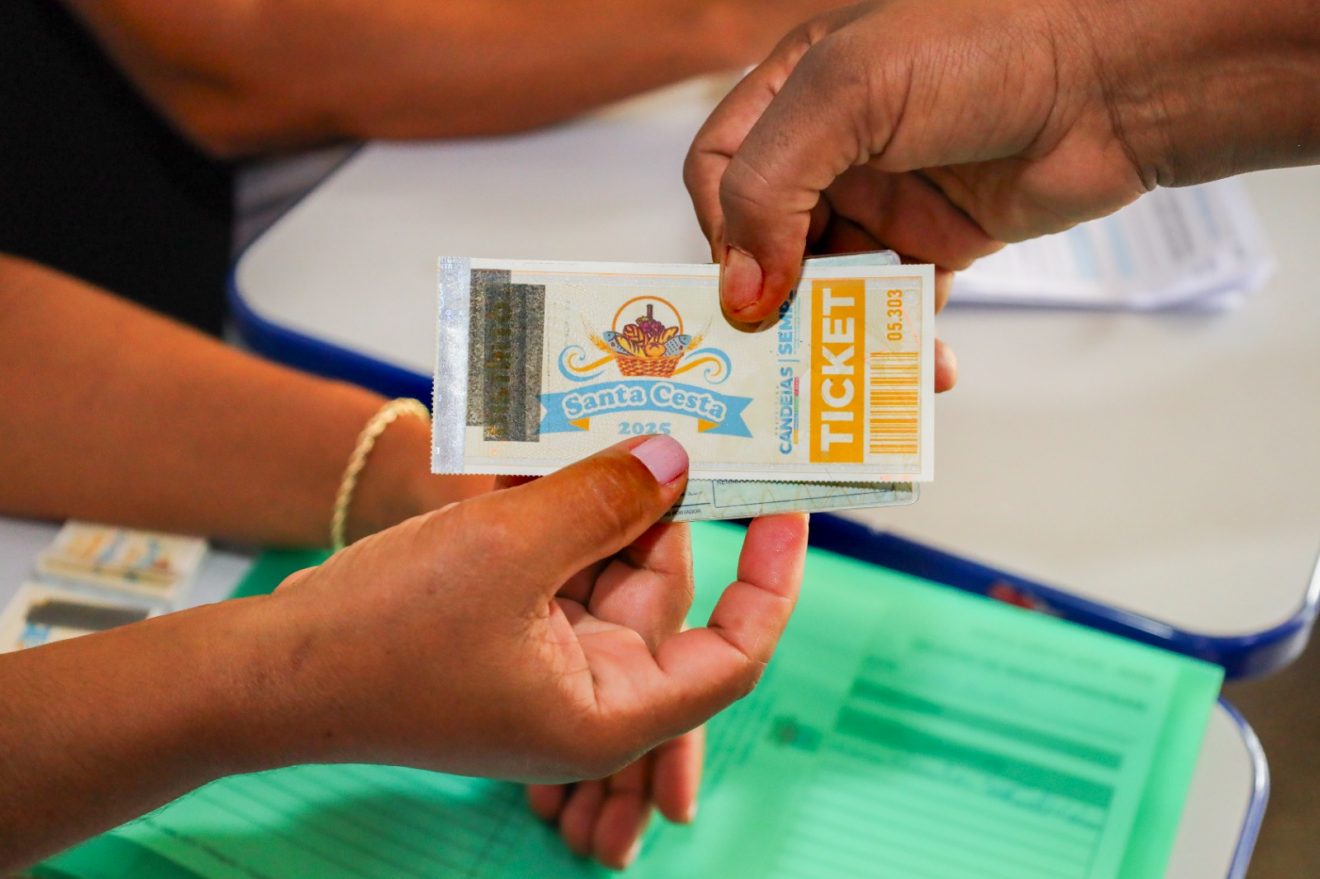 Candeias: Entrega dos Tickets da Santa Cesta até 11 de abril, beneficiando mais de 20 mil famílias