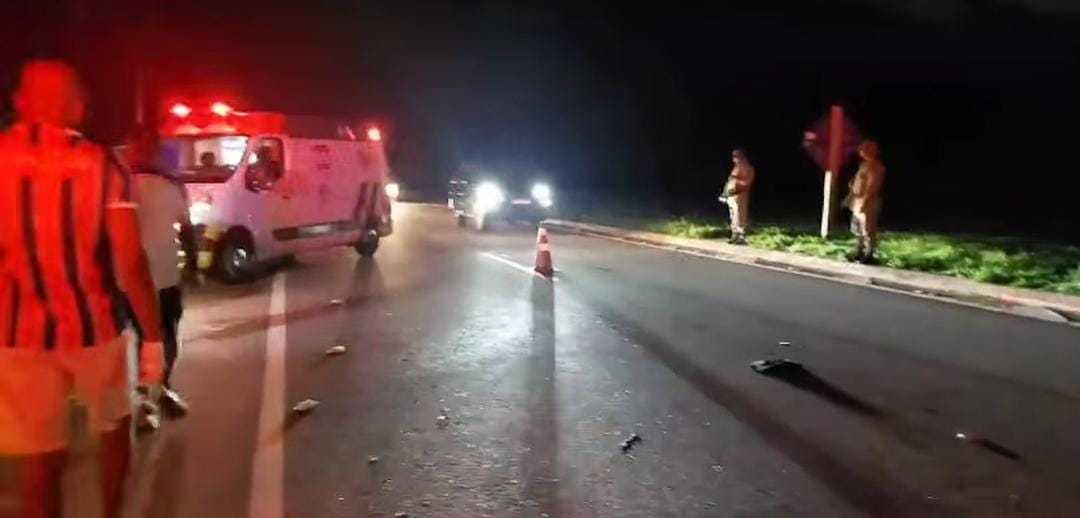 Ciclista ferido em acidente na BA-099 Abrantes