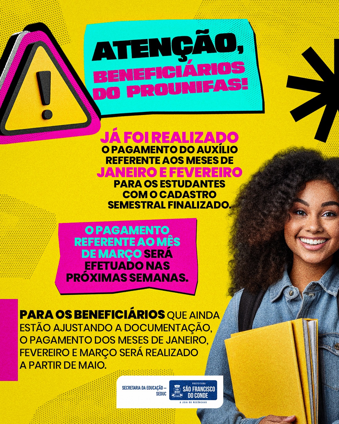Pagamento do Prounifas de janeiro e fevereiro já foi feito: confira status!