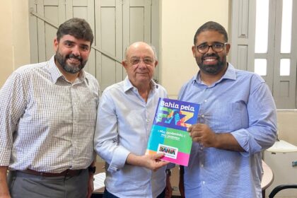 Prefeito de Feira de Santana se reúne com Governo da Bahia para tratar do Programa Bahia pela Paz