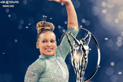 Ginasta Rebeca Andrade conquista prêmio Laureus, o Oscar do Esporte