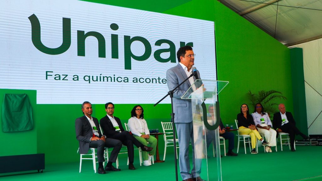 Bahia abriga nova fábrica de cloro da UNIPAR que incentiva a produção sustentável no estado