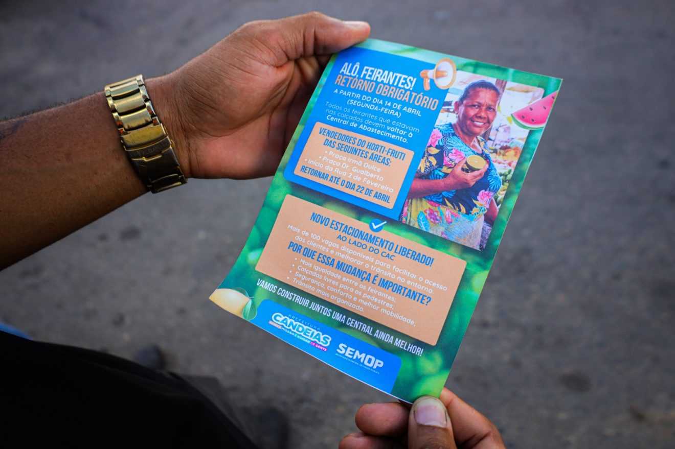 Feirantes de Candeias já podem retornar para a Central de Abastecimento