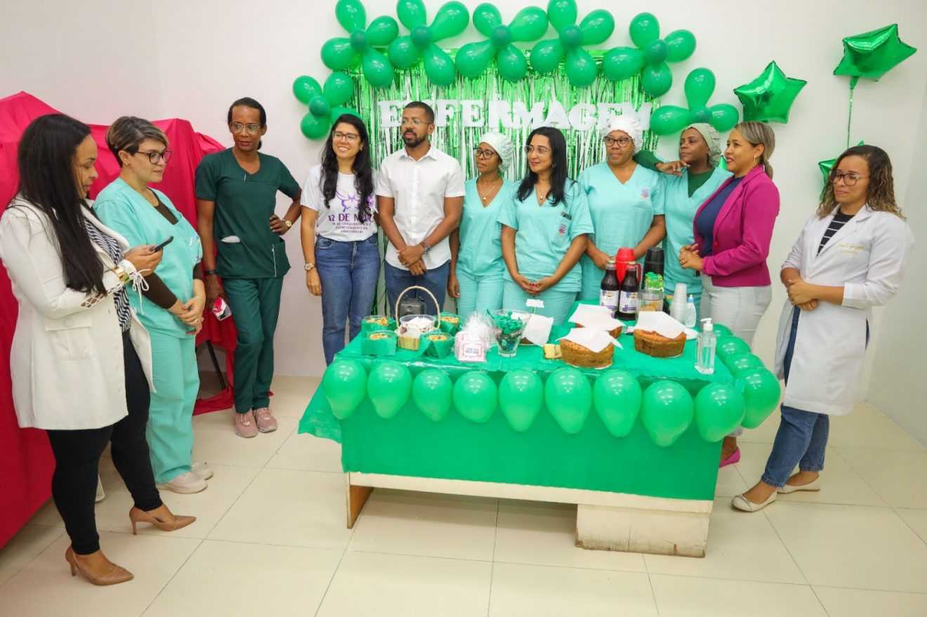 Candeias: Homenagem a profissionais de enfermagem em data festiva