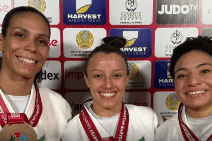 Brasileiras garantem três bronzes em 1º dia de Grand Slam de Judô
