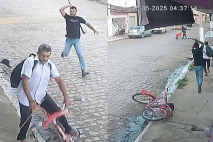 Polícia prende homem após matar pai com foice por desavença sobre boi