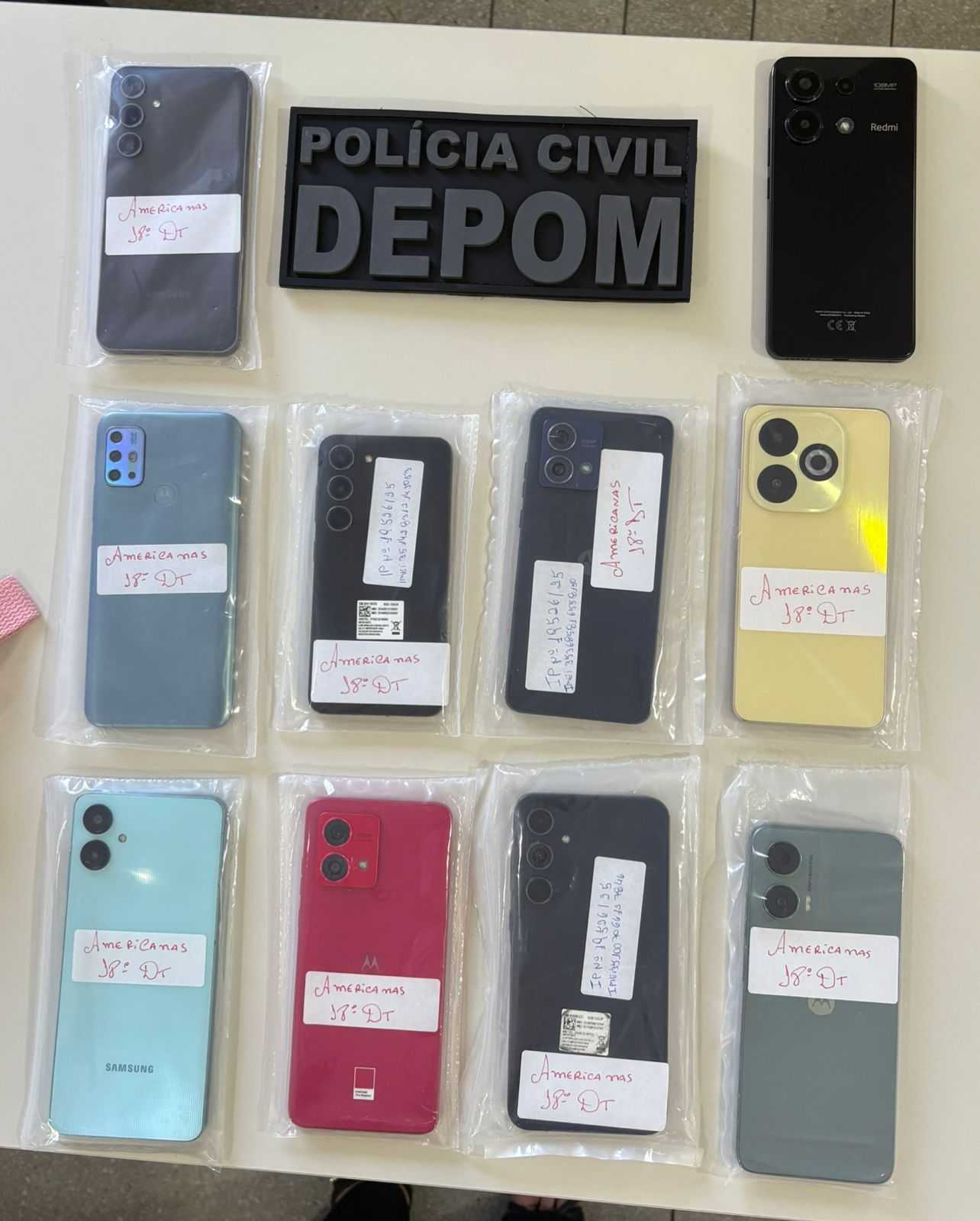 Celulares das Lojas Americanas são recuperados e devolvidos em Camaçari