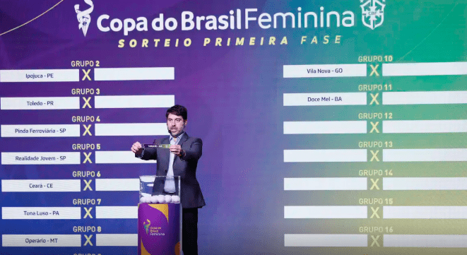 Copa do Brasil Feminina tem confrontos da primeira fase definidos