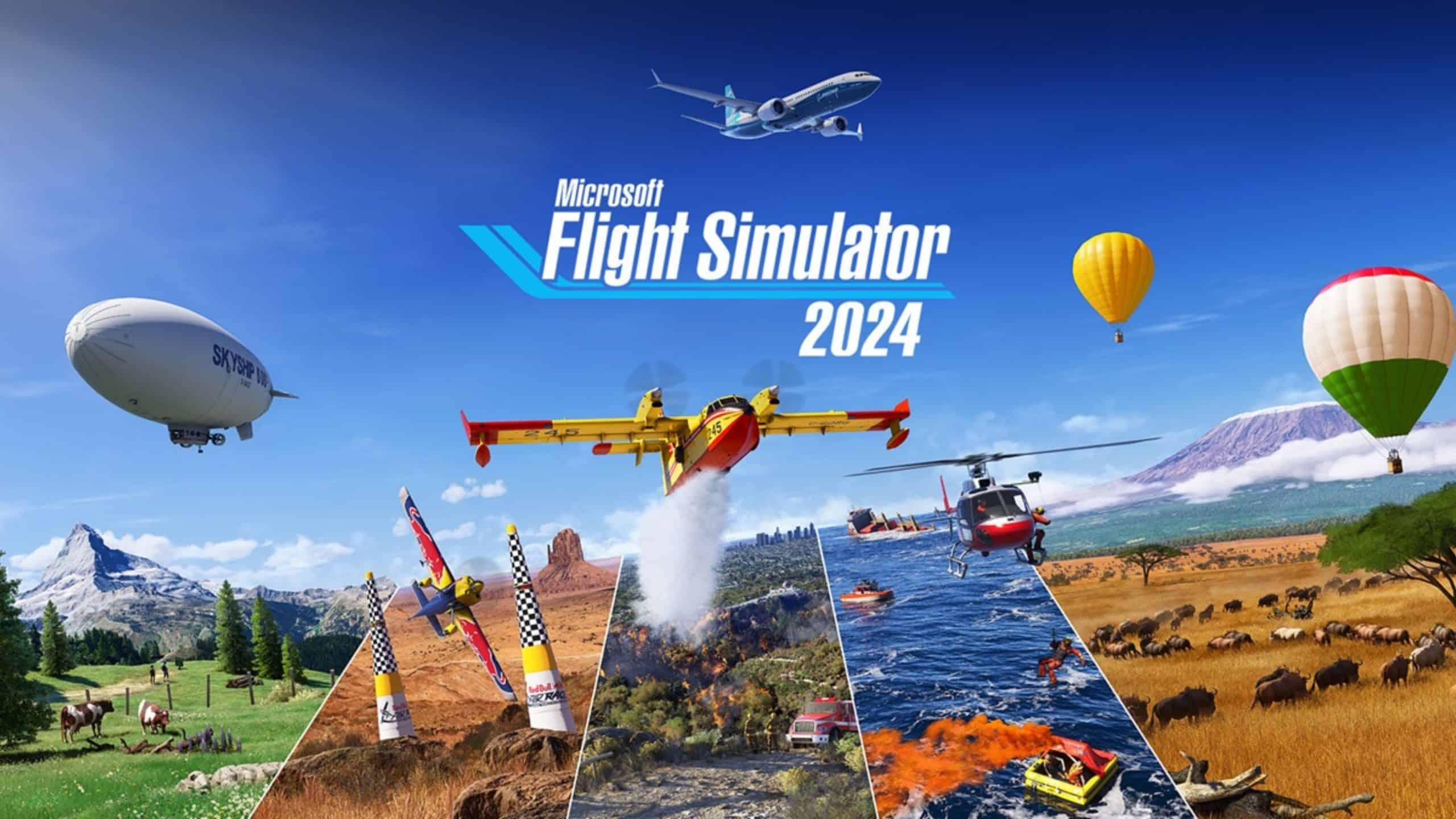 O que muda do Microsoft Flight Simulator 2020 para o 2024? Veja comparativo
