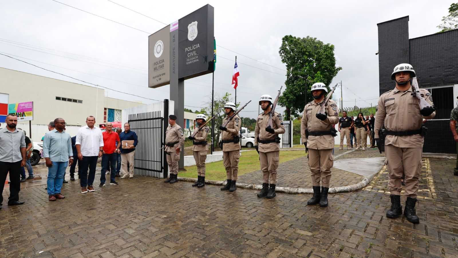 Polícias Militar e Civil chegam a Aratuípe com novas unidades