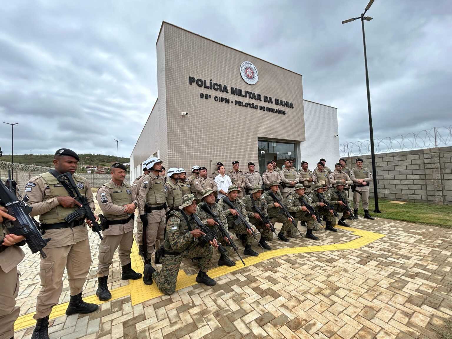 PM inaugura novo pelotão em Brejões com investimento de R$ 1,5 milhão