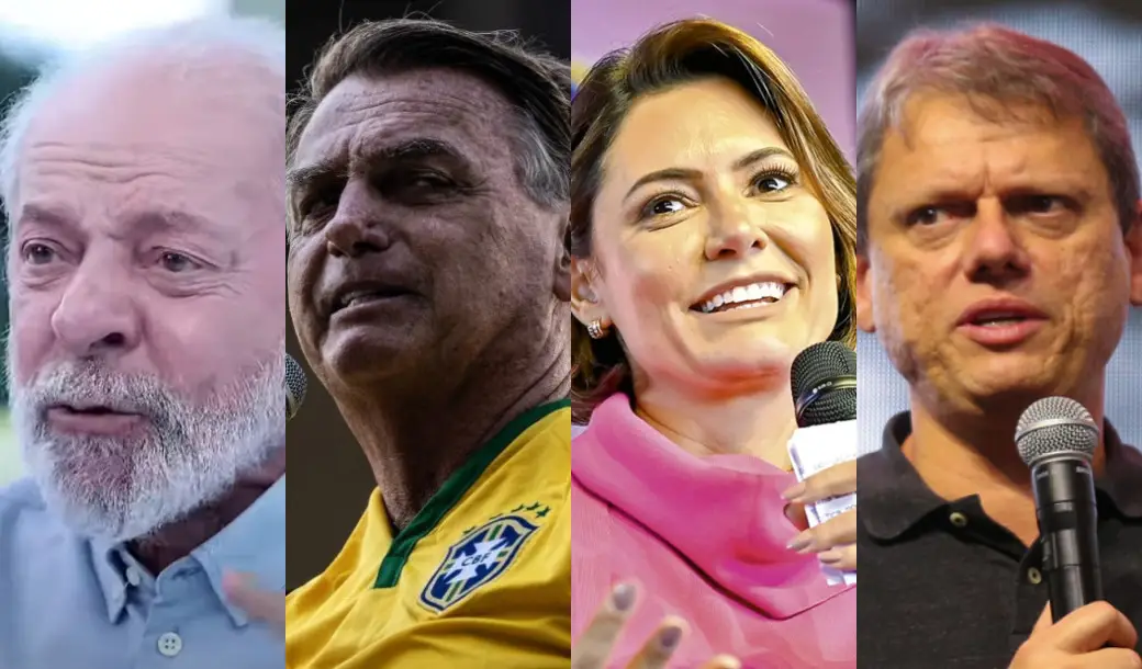 Lula seria derrotado por Tarcísio, Michelle e Bolsonaro no segundo turno, aponta pesquisa AtlasIntel