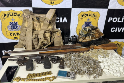 Polícia elimina três líderes de facção durante operação na Bahia
