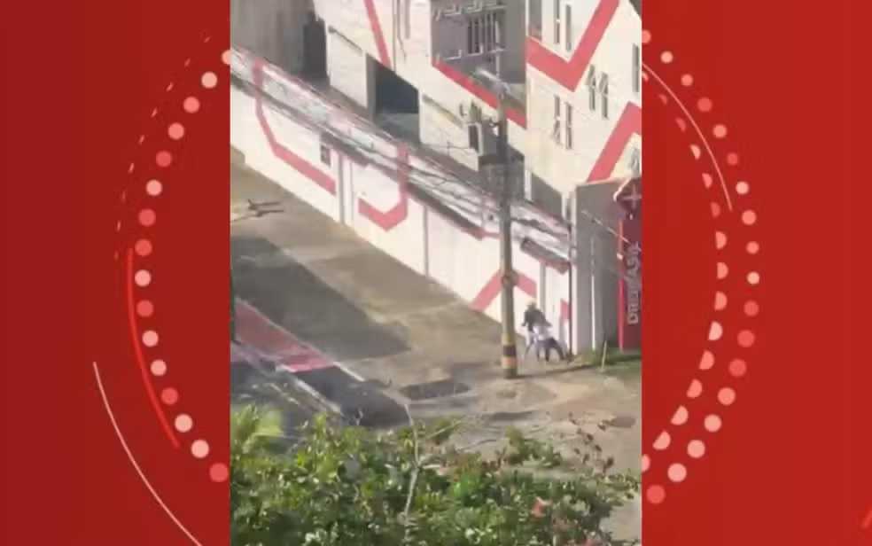 Polícia persegue suspeito em Salvador; PM é baleado e suspeito morre