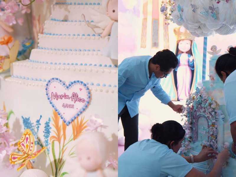 Bolo Gigante de 2m: Virgínia e Zé Felipe Celebram com Estilo!