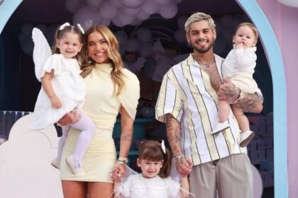 Zé Felipe e Virgínia: Reencontro emocionante na festa da filha