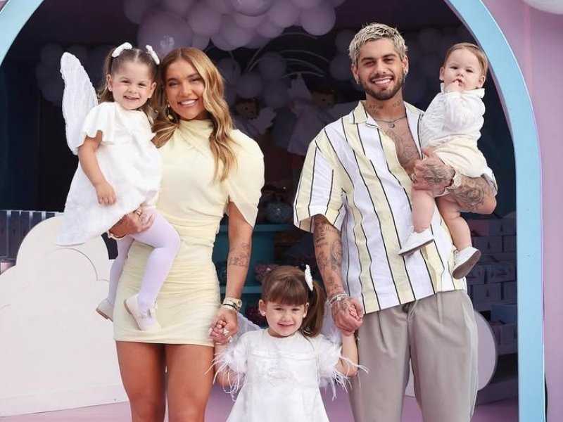 Zé Felipe e Virgínia: Reencontro emocionante na festa da filha