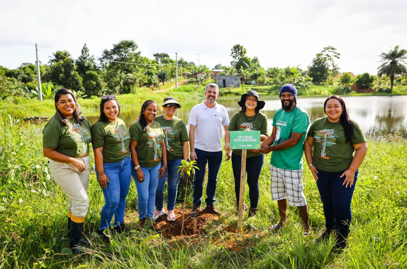 Candeias: início das comemorações da semana do meio ambiente com plantio Feira da Sustentabilidade