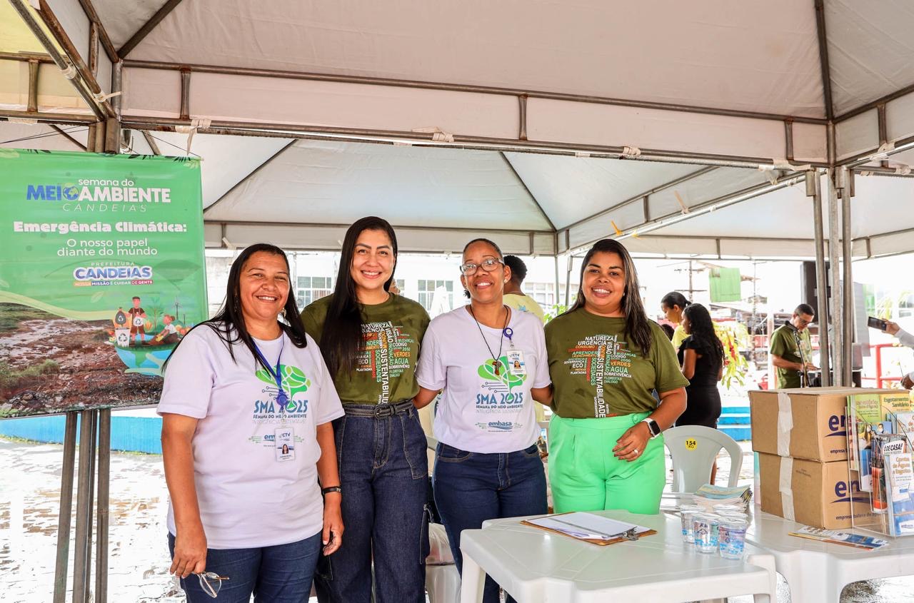 Candeias: conscientização destaca mês dedicado ao meio ambiente Candeias: Conscientização destaca mês dedicado ao Meio Ambiente