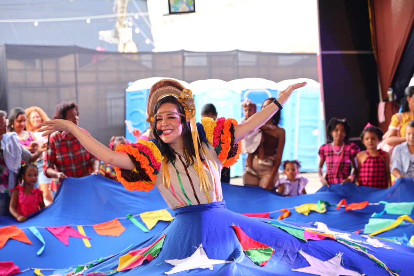 Arraiá kids resgata tradição junina e encanta famílias em candeias Público no Arraiá Kids