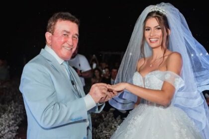 Esposa de Amado Batista celebra amor: 'Estamos no auge!'