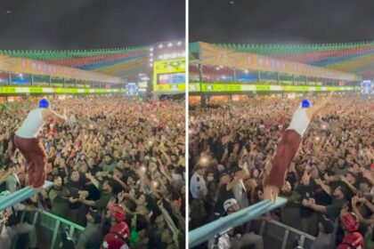 Nattan Salta em Multidão: Trampolim Surpreende Campina Grande!