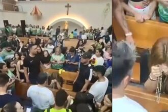 Fãs Acompanham Oração de Virginia Fonseca em Igreja Lotada
