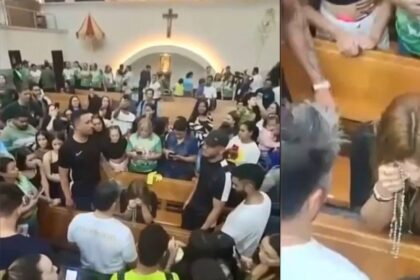 Fãs Acompanham Oração de Virginia Fonseca em Igreja Lotada