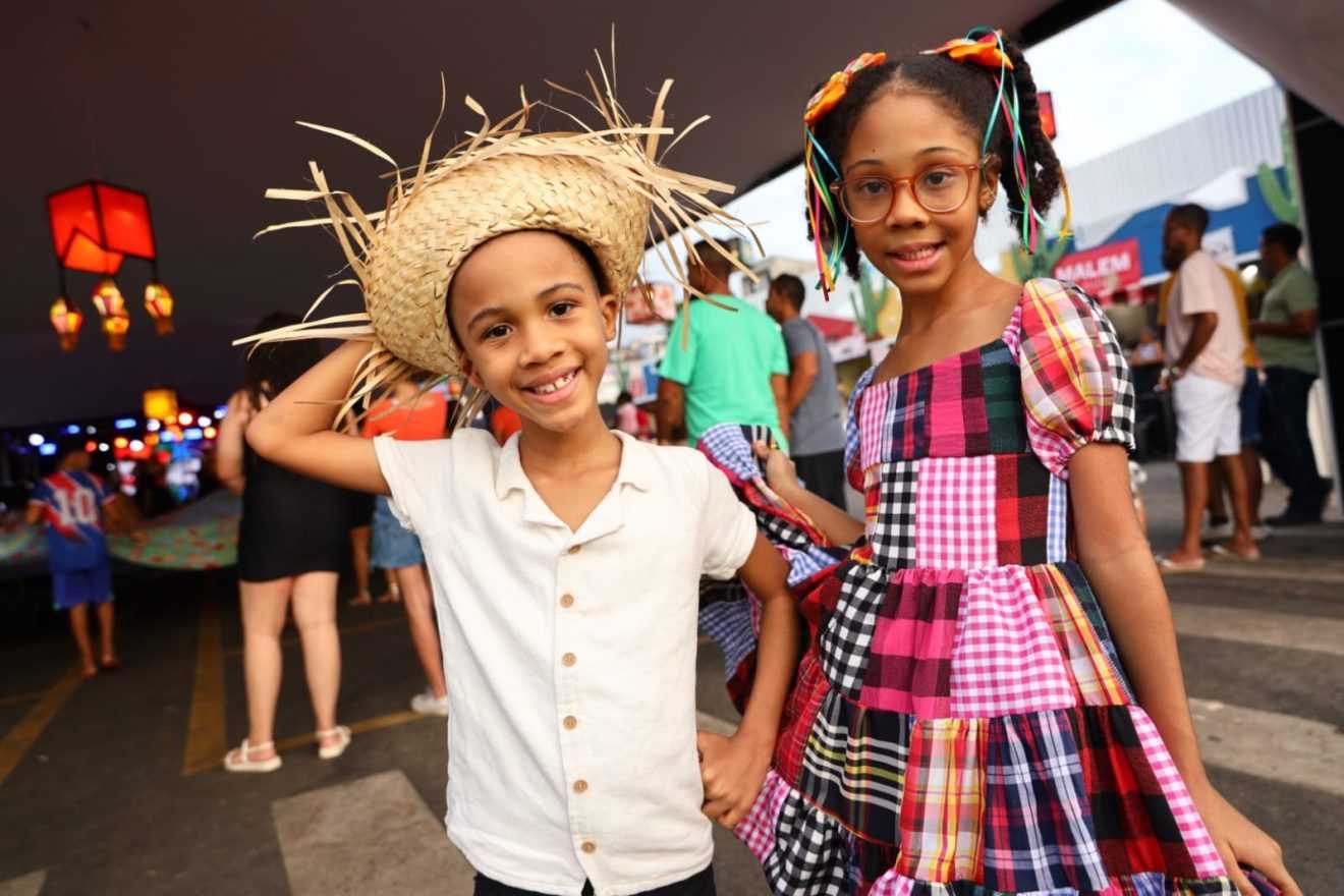 Arraiá Kids resgata tradição junina e encanta famílias em Candeias