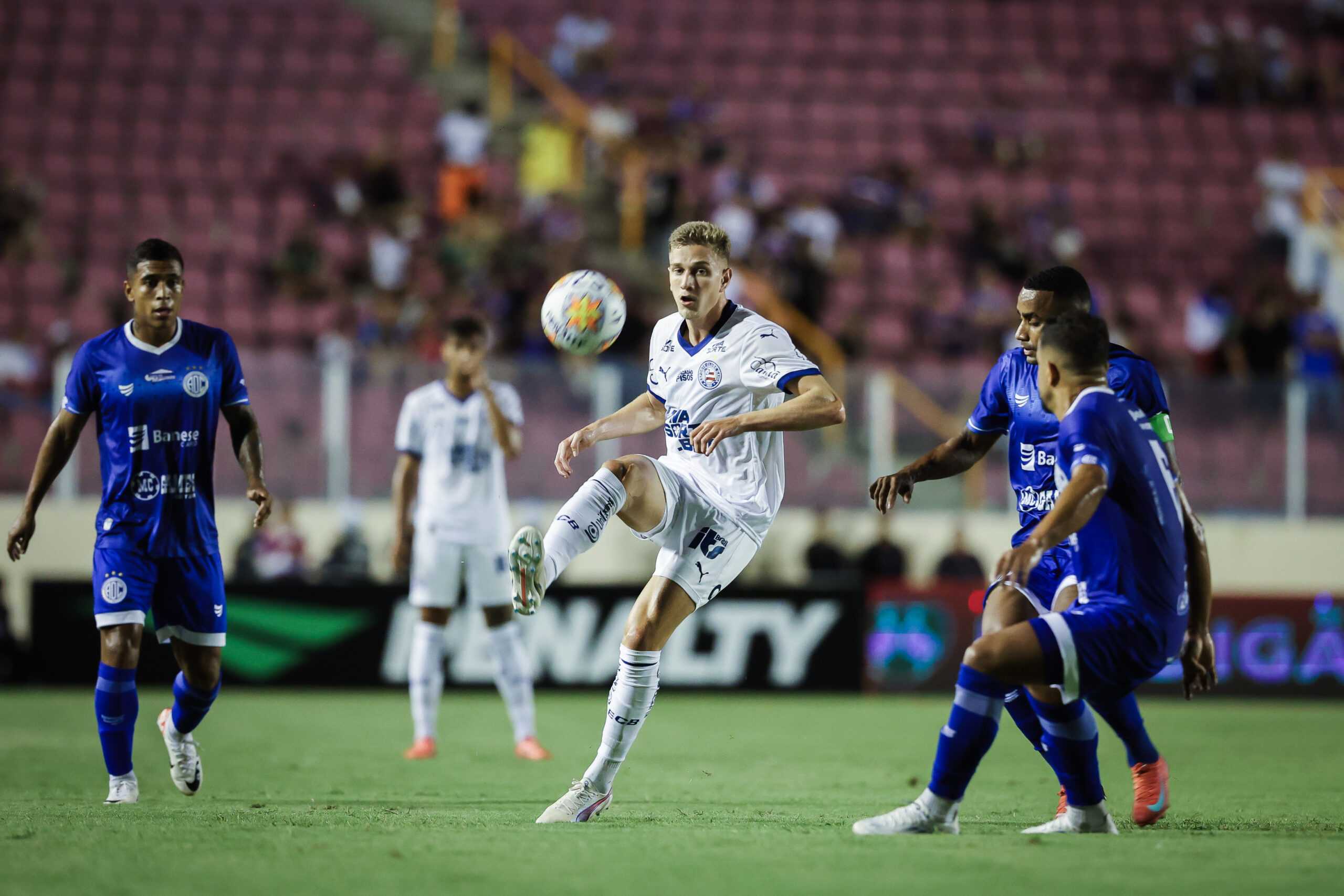 Com time alternativo, Bahia é derrotado para Confiança na Copa do Nordeste