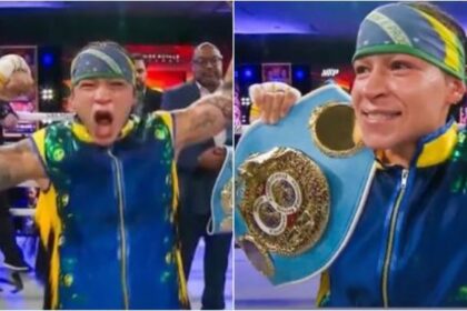 Bia Ferreira vence argentina Maria Ferreyra e mantém cinturão mundial de boxe peso-leve