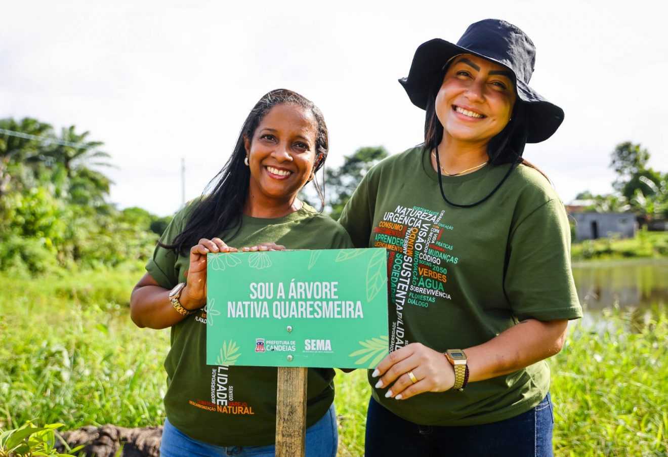 Candeias: Início das Comemorações da Semana do Meio Ambiente com plantio