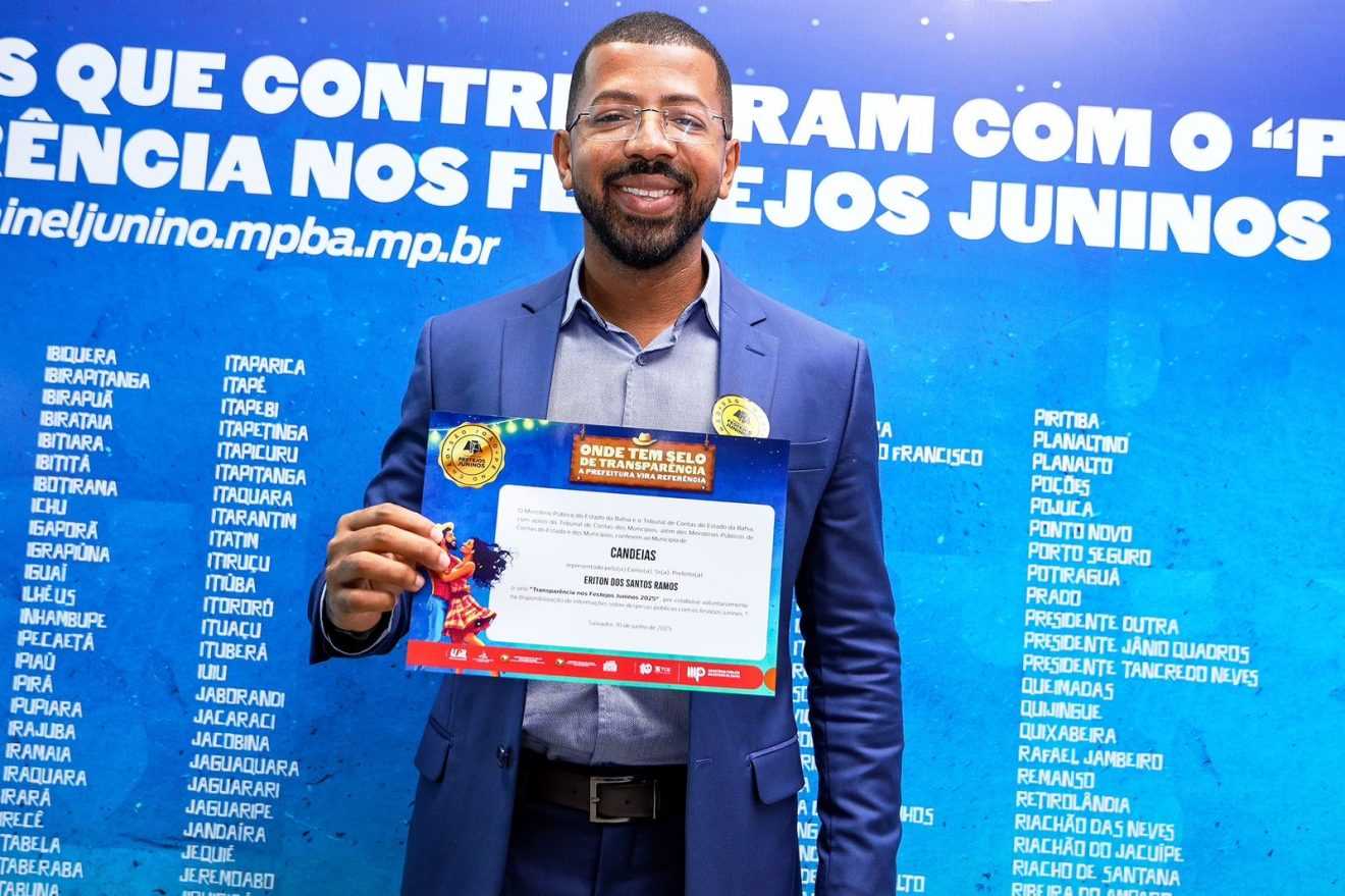 Candeias recebe Selo de Transparência pelo 3º ano consecutivo
