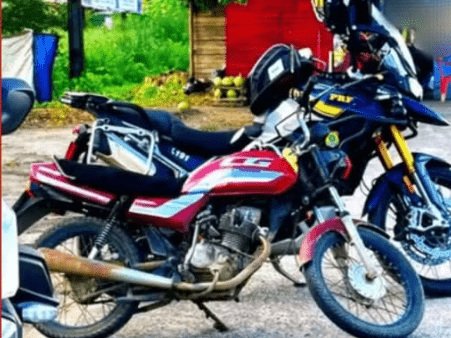 PRF recupera motocicleta furtada há 25 anos em Feira de Santana