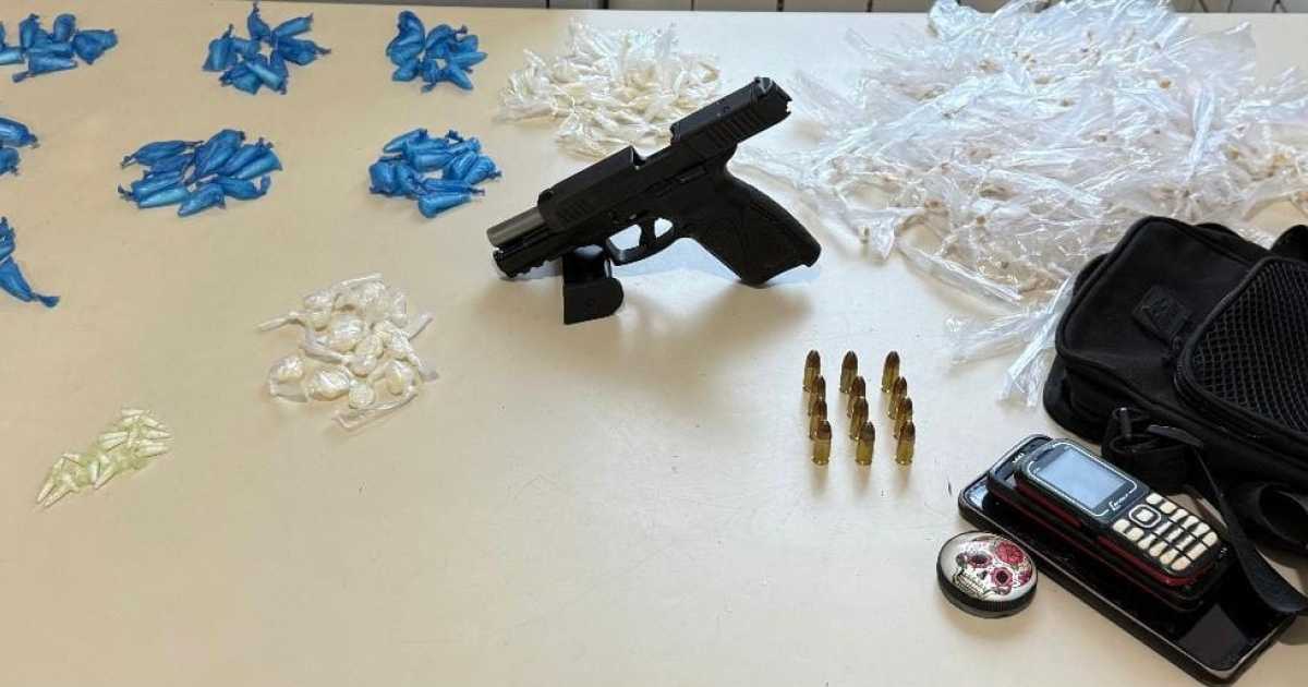 Suspeito de tráfico é detido armado na Região Metropolitana de Salvador