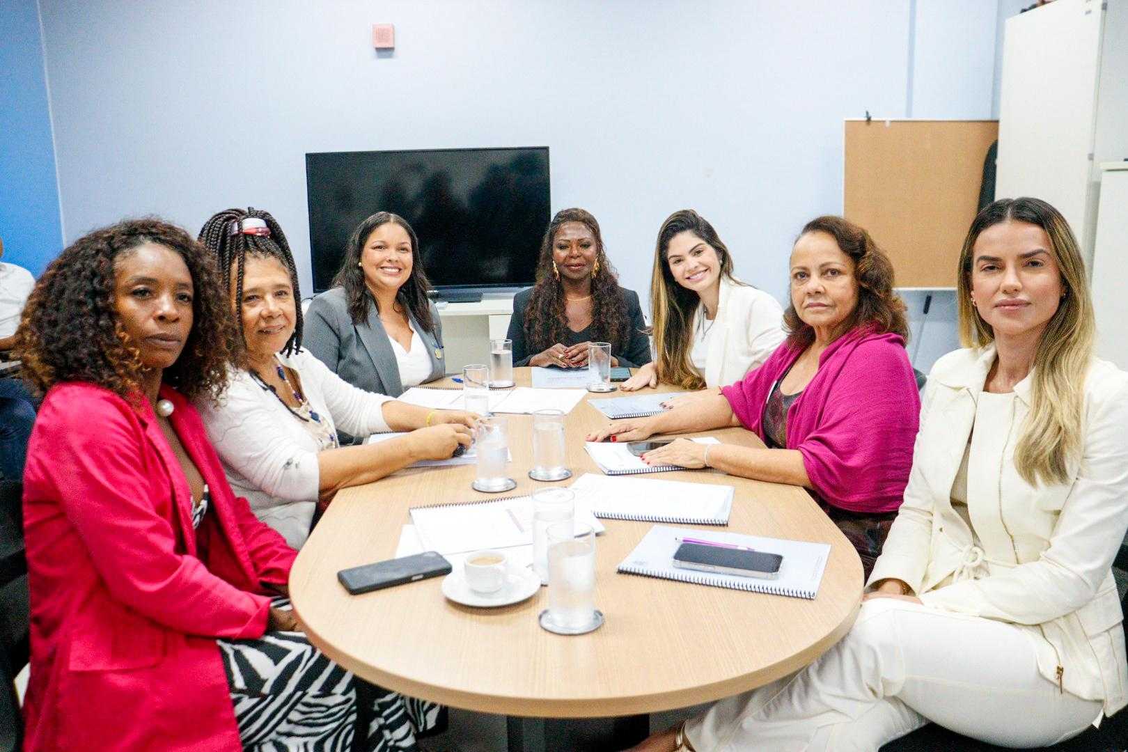 Presidente Ireuda Silva discute plano de trabalho para segundo semestre na Comissão da Mulher