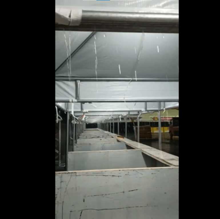 Permissionários relatam precariedade das barracas do Camaforró