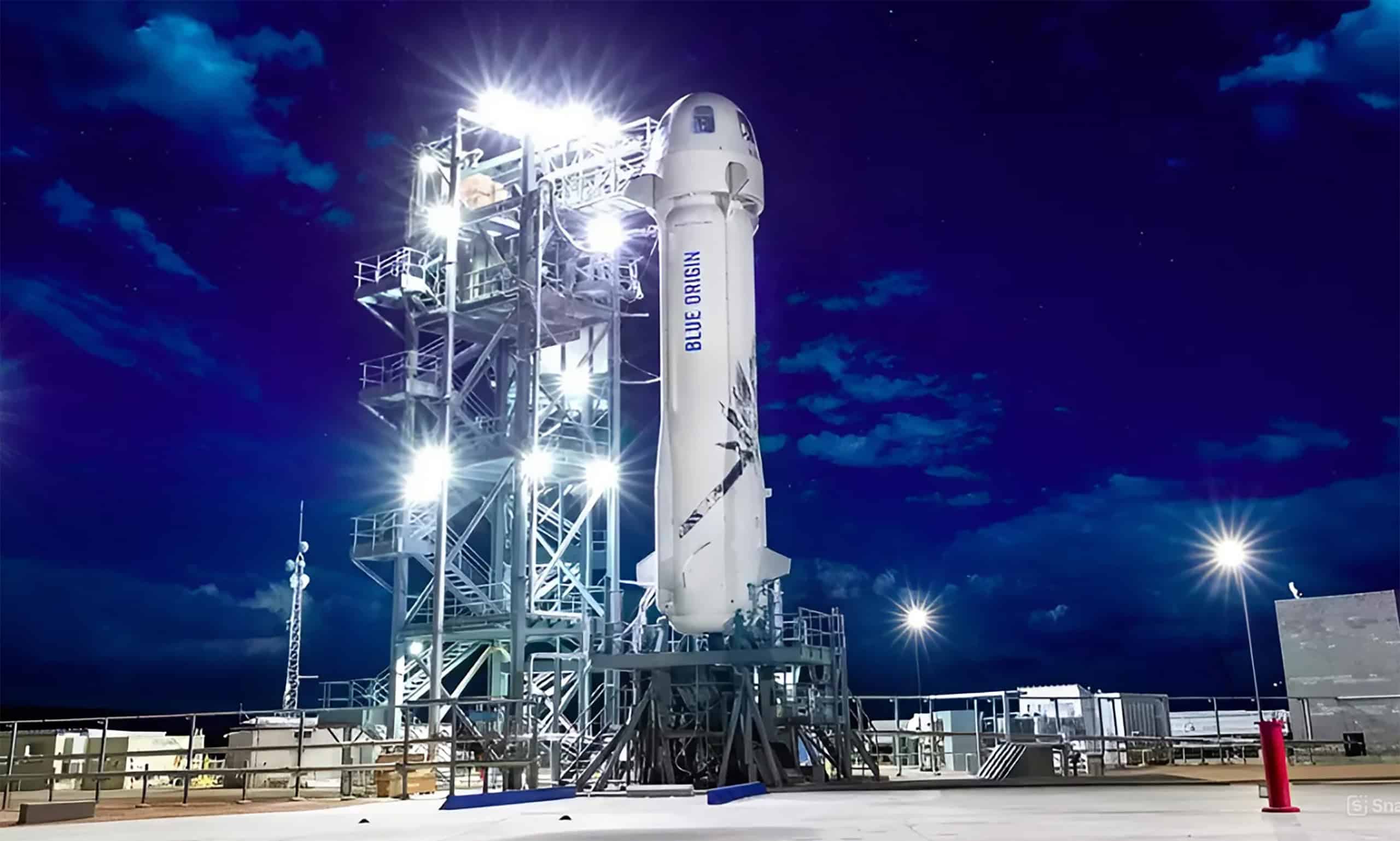 Blue Origin divulga nova data para voo de turistas ao espaço