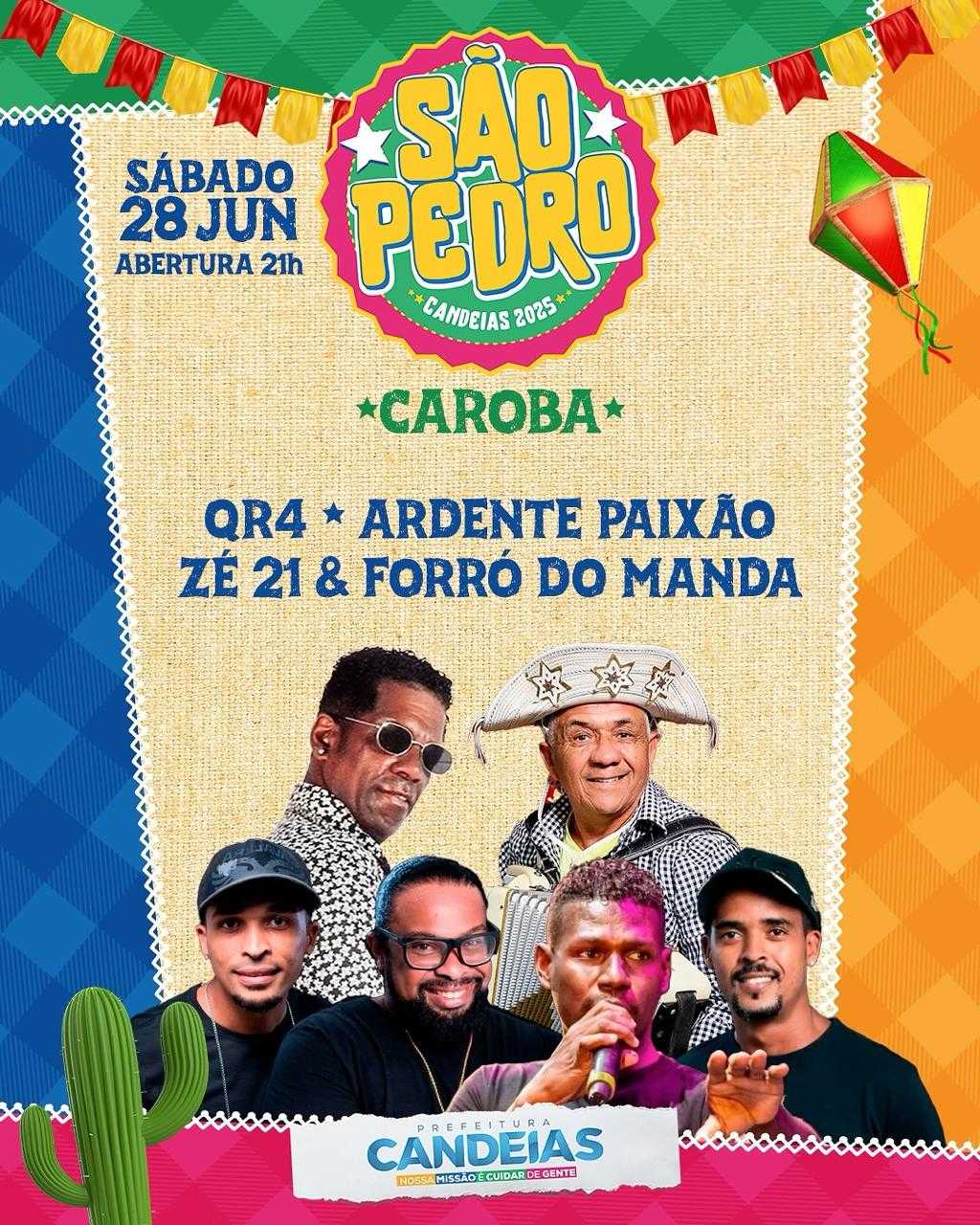 Candeias encerra festejos juninos neste fim de semana; confira a programação