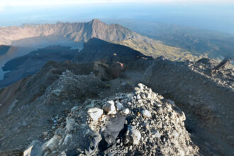 Monte Rinjani teve 8 mortes e 180 acidentes em 5 anos