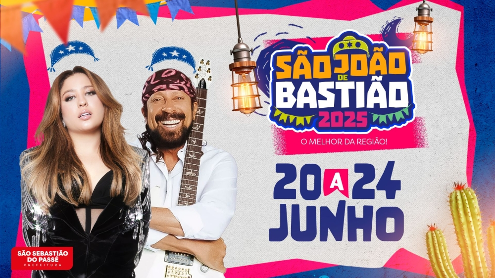 Conheça a programação completa do São João 2025 em São Sebastião do Passé