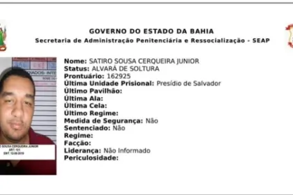 Governo da Bahia revoga nomeação de ex-detento em presídio