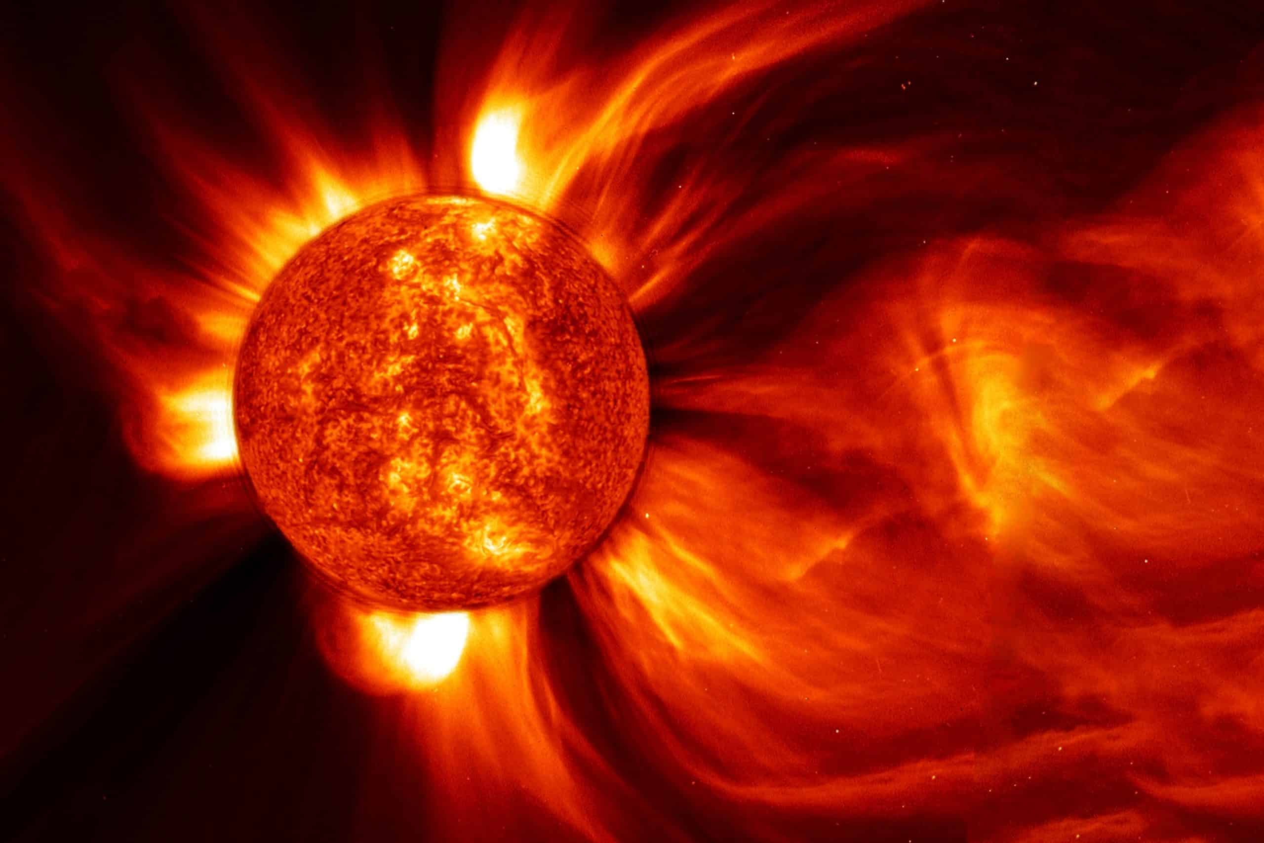 Erupção solar extrema interrompe sinais de rádio no Pacífico