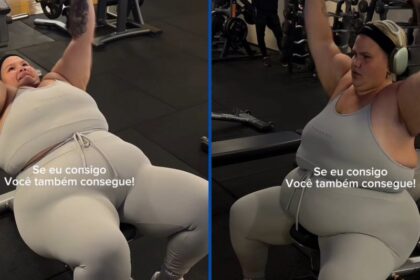 Emagrecimento de 50 kg: Thais Carla desafia seguidores a treinar!