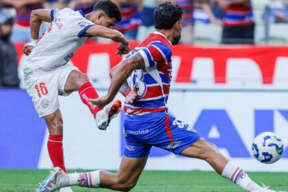 Bahia empata com Fortaleza e se mantém no G-4 do Brasileirão