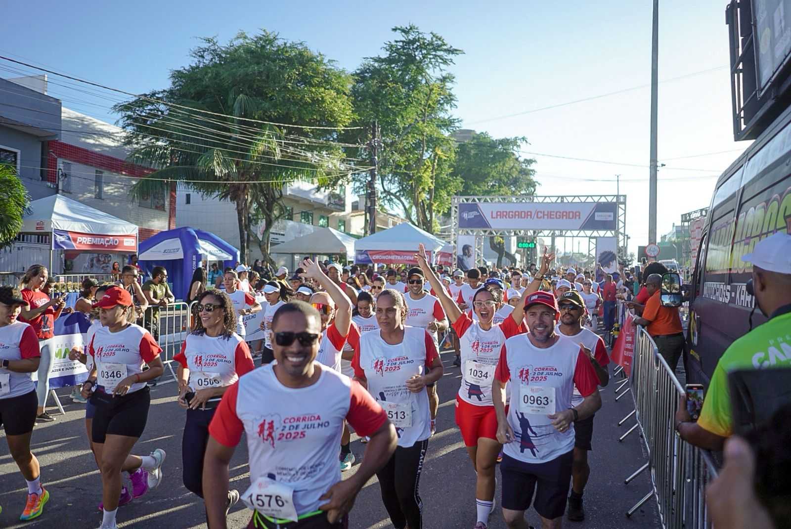 Camaçarienses comemoram Independência da Bahia na Corrida 2 de Julho