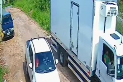 Caminhão é roubado por assaltantes na Cascalheira