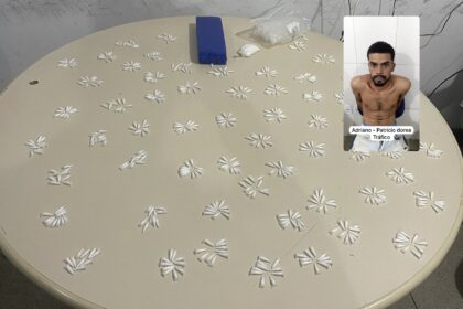 HOMEM É PRESO POR TRÁFICO DE DROGAS EM SÃO SEBASTIÃO DO PASSÉ