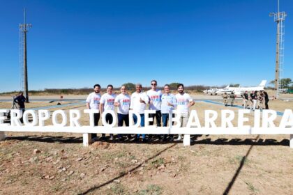 No Oeste, Jerônimo Rodrigues inspeciona ampliação e requalificação do aeroporto de Barreiras