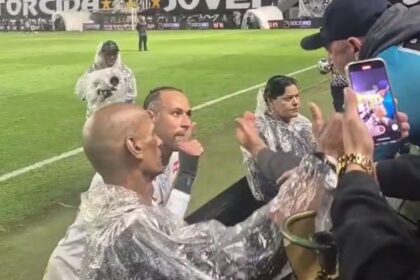 VÍDEO: Leitura labial revela fala de Neymar em discussão com torcedor do Santos